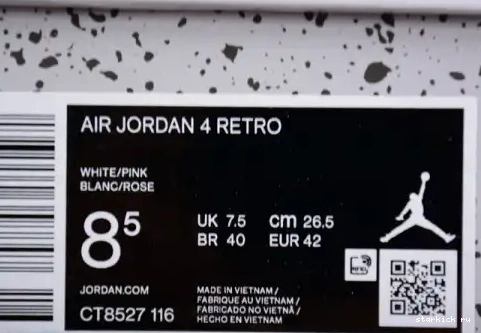 Air CT8527-116 4 Cacao CT8527-116 GS  Wow Jordan 0701